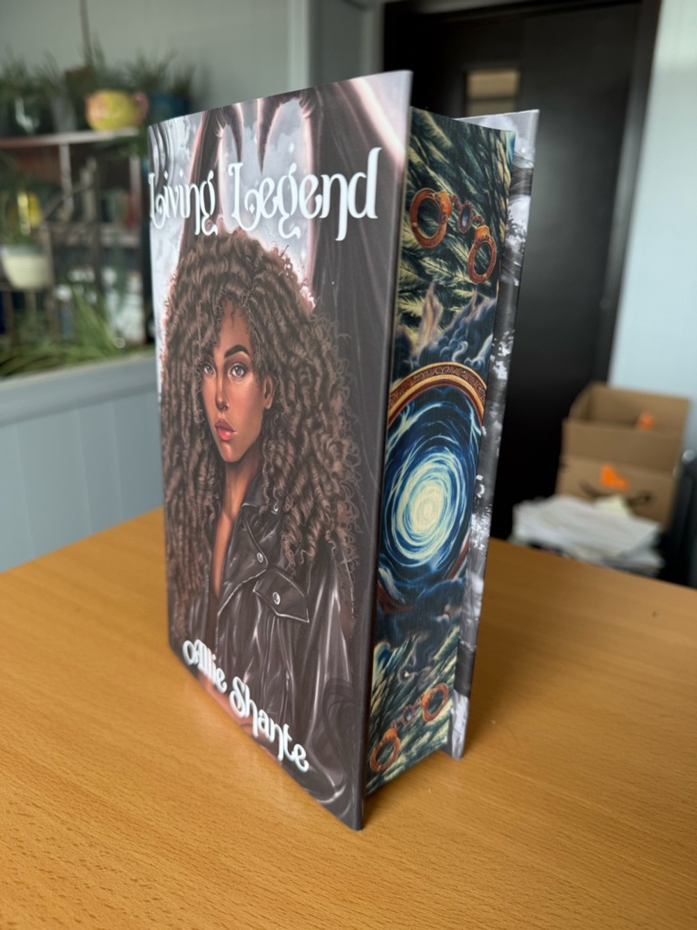 Living Legend Hardcover Book with Sprayed Edges
